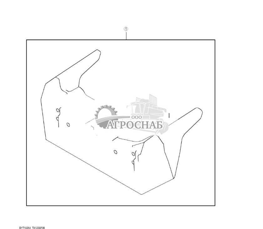 Комплект переднего противовеса, 340 кг (750 фунтов) (303524 - ) - ST898928 319.jpg